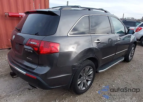 2011 Acura Mdx Advance Package z USA, uszkodzony, nr VIN 2HNYD2H79BH514054
